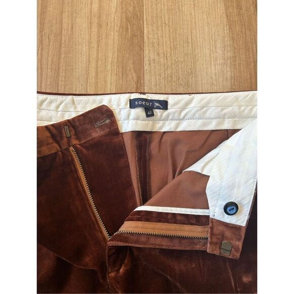 SOEUR ADELE PANTS HAZELNUT VELVET - Picture 7 of 10